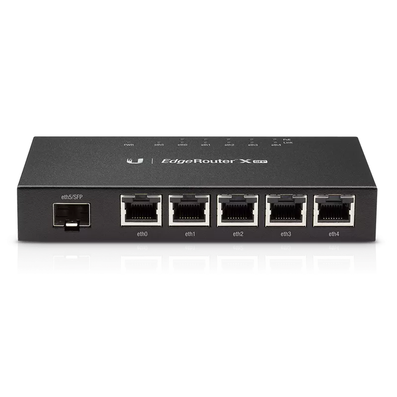 Ubiquiti EdgeRouter X-SFP with 5 LAN Ports - MiRO Distribution