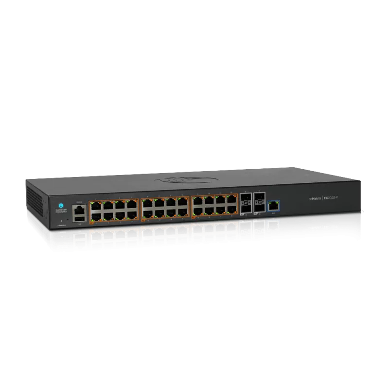 Cambium cnMatrix 28P PoE Switch - MiRO Distribution