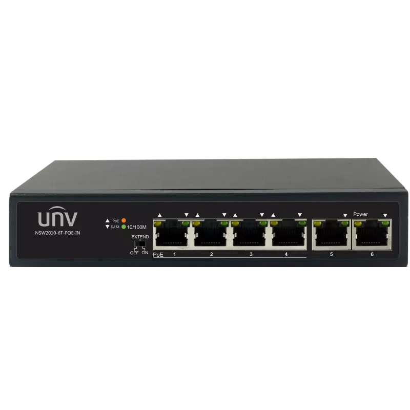 Uniview 4-Port PoE Switch - MiRO Distribution
