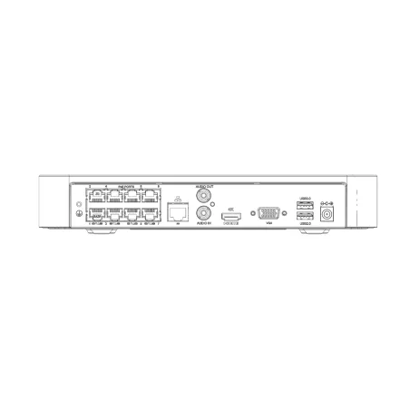 Uniview 8 Channel NVR with 1 Hard Drive Slot - MiRO Distribution