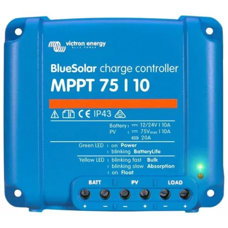 Victron Blue Solar MPPT 75/10 Charge Controller