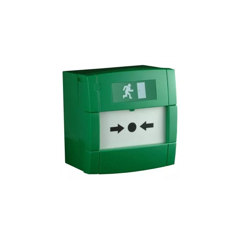 ZKTeco Green Call Point (Resettable) - MiRO Distribution