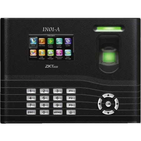 ZKTeco IN01 Fingerprint & RFID Time & Attendance Terminal - MiRO Distribution