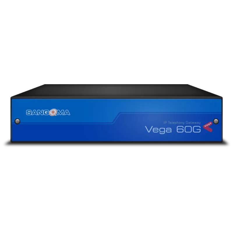 Sangoma - Vega 60 4 FXS Analog Gateway, connecting VoIP and PSTN. Connects directly to PSTN