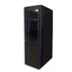 acconet-27u-19-assembled-rack-800mm-deep-black-clear-glass-door-with-lock-4-220v-fans-2-shelves