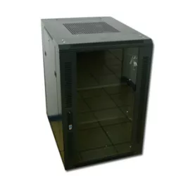 acconet-18u-19-assembled-rack-1000mm-deep-black-clear-glass-door-with-lock-4-220v-fans-2shelv