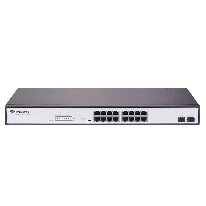 BDCOM 16-Port Gigabit PoE Switch - MiRO Distribution