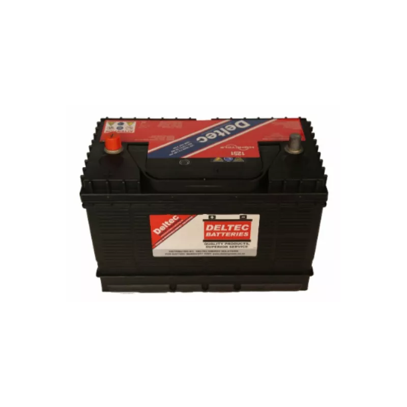 Deltec 12V 105Ah Sealed Lead Acid Battery, Stud Terminal.