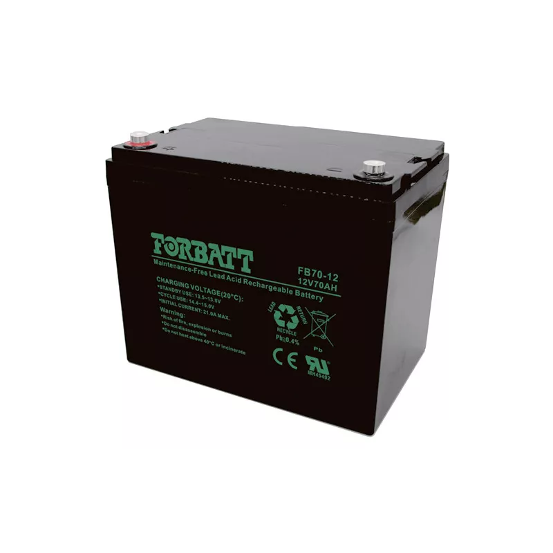 Forbatt 12V 70AH AGM Battery