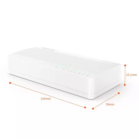 Tenda 8-Port Fast Ethernet Switch - MiRO Distribution