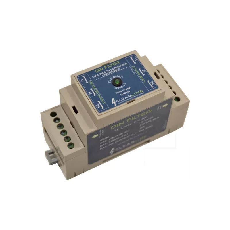 Inline DIN Surge Filter Protector - MiRO Distribution