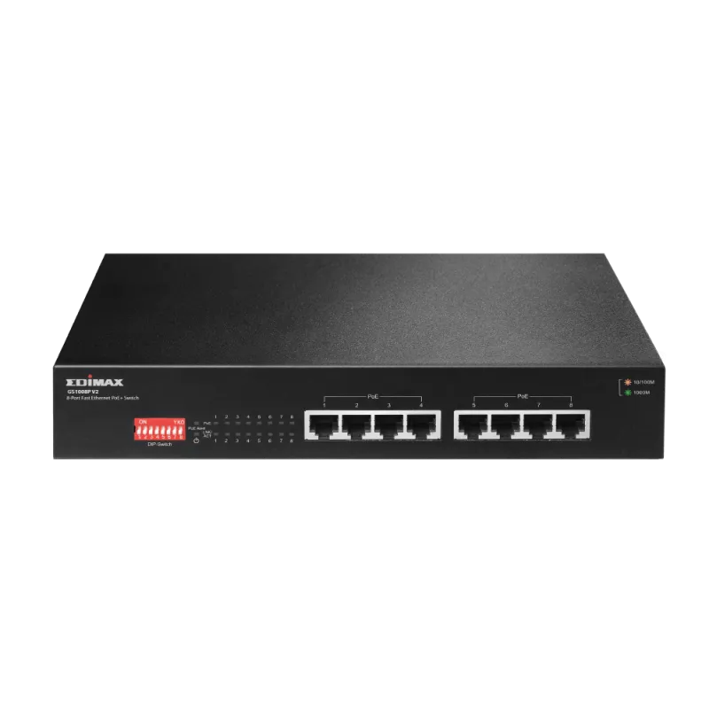 Edimax 8 Port PoE+ Switch - MiRO Distribution