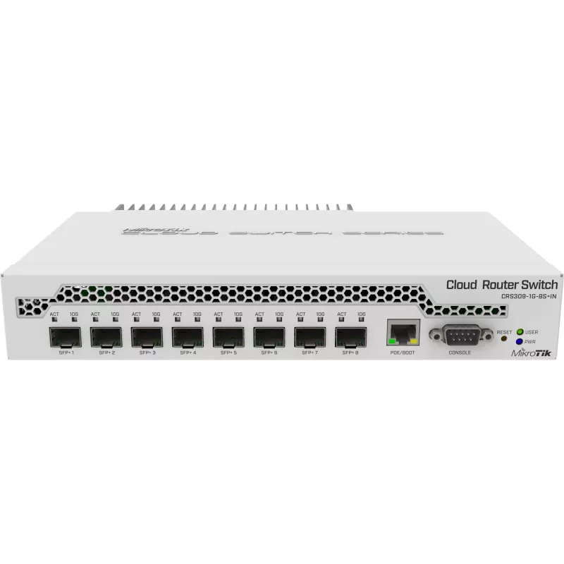 MikroTik CRS309-1G-8S+IN (Cloud Router Switch) - MiRO Distribution