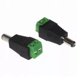 DC Power Plug with Screw Terminals - MiRO Distribution