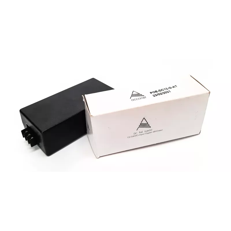 Acconet 12/24 VDC Input, Gigabit 48V PoE Output - MiRO Distribution