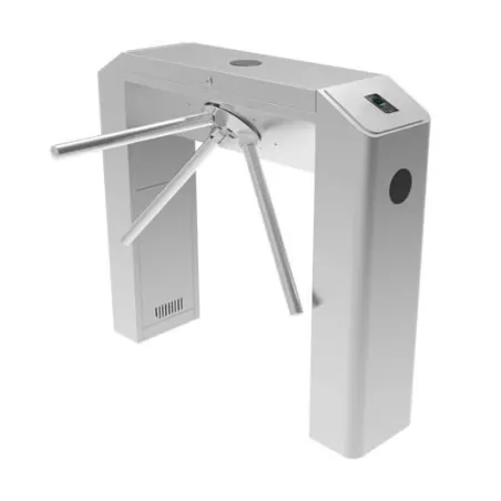 ZKTeco Tripod Turnstile with Inbio 260 Controller & 2x F12 Readers - MiRO Distribution