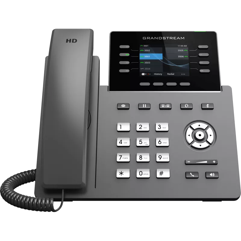 Grandstream 8-Line Carrier Wi-Fi Desk Phone - MiRO Distribution