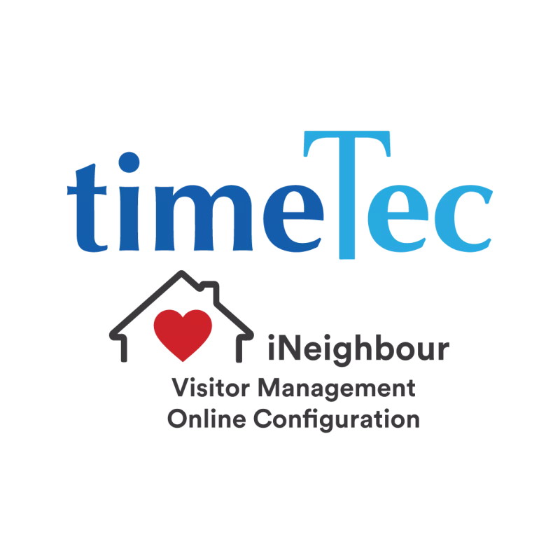 TimeTec iNeighbor Online Configuration (Once-off) Up to 500 Visitors - MiRO Distribution