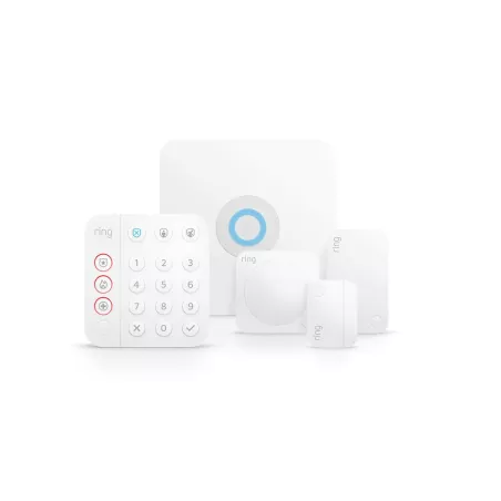 Ring Security Alarm 5 Piece Home Security Kit available form MiRO