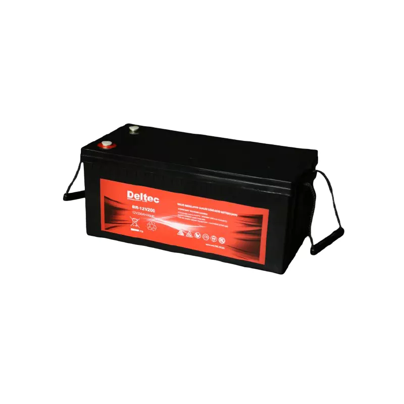 Deltec 12V 200Ah AGM Battery - MiRO Distribution