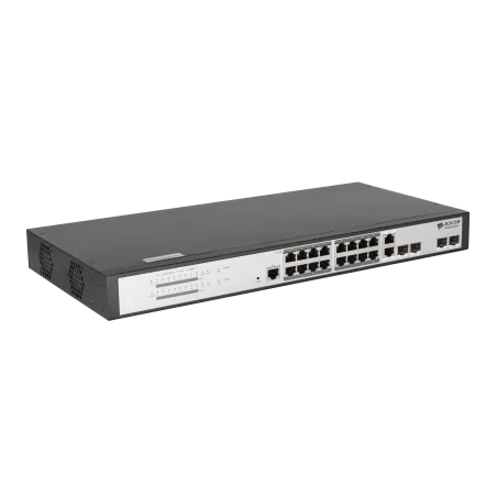 BDCOM 20 Port Gigabit PoE Switch - MiRO Distribution