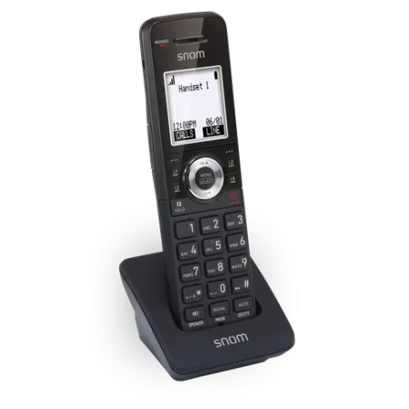 Snom M10-SC Singlecell DECT SIP Phone w/ Charging Base - MiRO Distribution