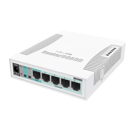 MikroTik RB260GS (Desktop Switch) - MiRO Distribution