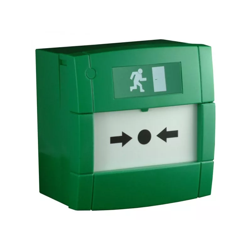 Manual Call Point - Green Resettable