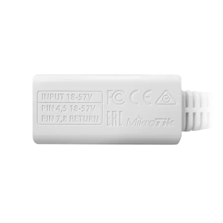 MikroTik Passive Gigabit PoE injector - MiRO Distribution
