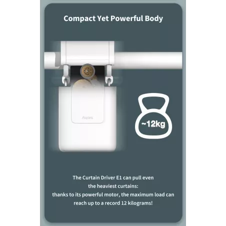 Aqara Controller Curtain Driver E1 (Rod Version) - MiRO Distribution