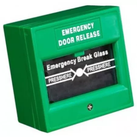 Hikvision Emergency Break Glass (Green) - MiRO Distribution