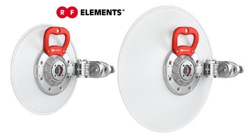 Get high-performance with just 24-28dB from RF Elements’ UltraDish™