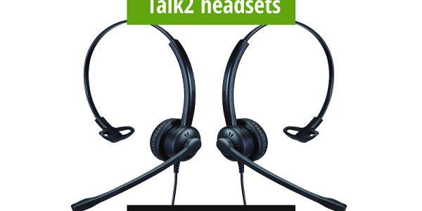 Clear, reliable hands-free calling with Talk2 headsets