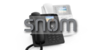 Exactly what you would expect from a SNOM VoIP phone